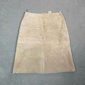 Vintage St. John’s Bay Women’s Skirt Knee Lengthe Leather Suede Size 10